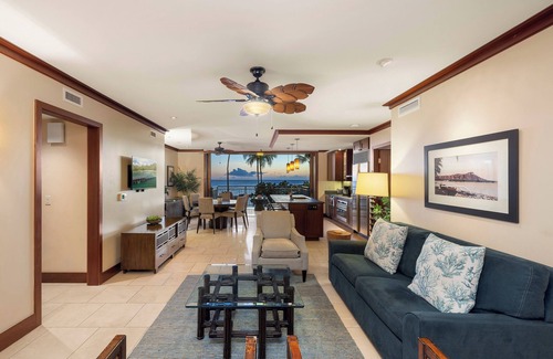 Ko Olina Condo | Spacious 2BR/2BA Oceanfront Villa in Ko Olina Beach Tower with Lagoon Views