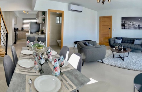 Santo Domingo Condo | Spacious 3 Bdrm Condo, 2nd Floor Family Area, Full AC, King Bed, Wi-Fi