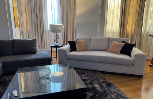 Zamalek Apartment | Spacious 3-bedroom apartment with WiFi, AC in the heart of Zamalek, Cairo.