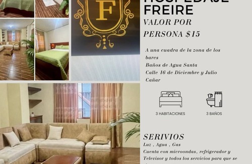 Banos de Agua Santa Apartment | Spacious 3-bedroom apartment in delightful Baños de Agua Santa with WiFi