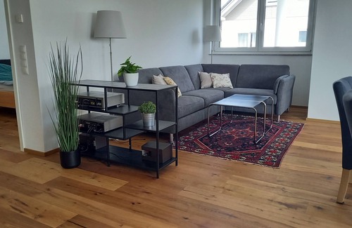 Eriskirch Apartment | Spacious 75 m² vacation apartment on Lake Constance with 2 balconies and views of the Alps