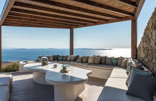 Fanari Villa | Spacious 8-bedroom villa in awesome Mykonos with Private pool, WiFi, AC