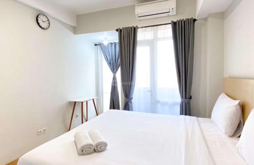 Cikarang Apartment | Spacious and Combined 1BR Vasanta Innopark Apartment By Travelio