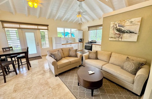 Estate Caneel Bay Apartment | spacious and cozy 1 bedroom with garden views and AC-1 mile from Cruz Bay