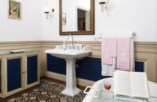 Spoleto Apartment | Spacious Artist's Home with Ancient Roman Walled Garden