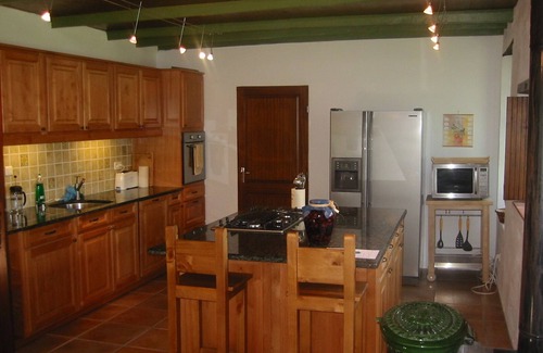 Beauville Other | Spacious, beautifully converted barn with exposed wooden beams, swimming pool