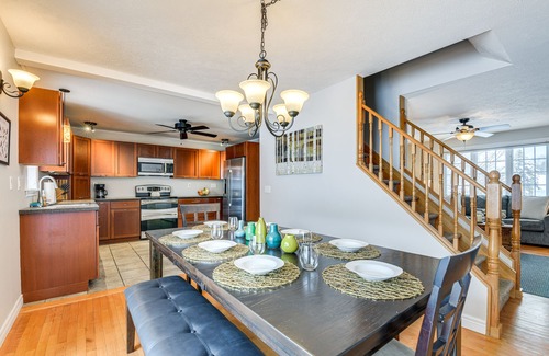 Eastern Vermont House | Spacious Family Home w/Deck & Yard: 5 Mi to Stowe