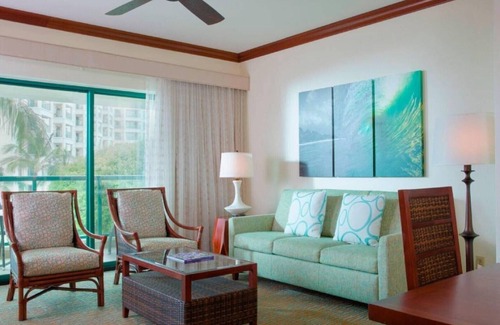 Ko Olina Resort | Spacious Family Suite, Stunning Mountain View-1 Bd. Marriott's Ko Olina Beach