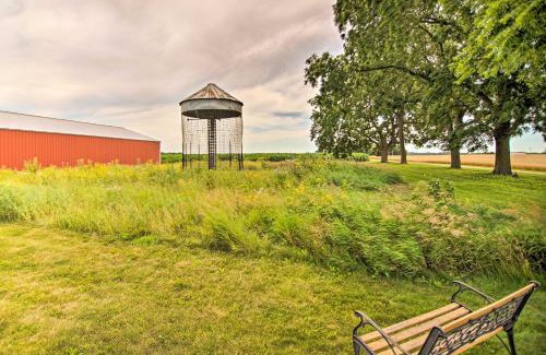 Janesville House | Spacious Farmhouse on 200 Acres Along the River