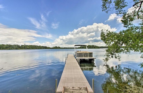 Frazee House | Spacious Frazee Home with Direct Lake Access!