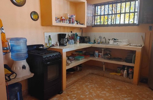 Chelem House | Spacious Gated Beach House with a pool. Less than 150 meters from the beach
