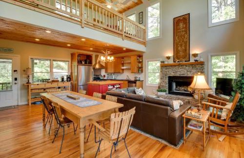 Wiley House | Spacious Georgia Escape with Fireplace, Deck and Grill