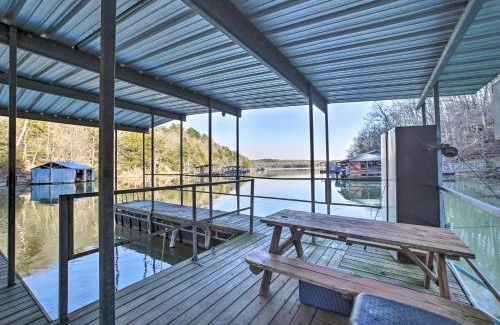 Beaver Shores House | Spacious Home on Beaver Lake with Deck and Fire Pit!