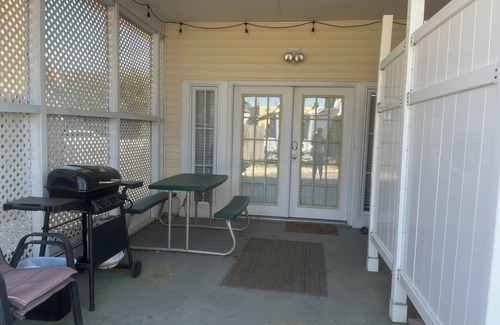 Belmar House | Spacious home with a view of the Shark River and a game room.