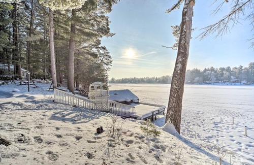 Chetek House | Spacious Home with Deck on Lake Chetek!
