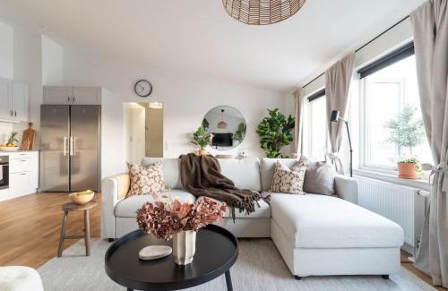 Bastad House | Spacious Home with Workspace and Cozy Balcony