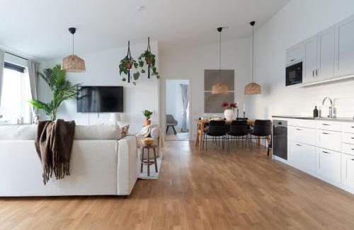 Bastad House | Spacious Home with Workspace and Cozy Balcony