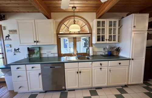 Hebron House | Spacious Lake Home & Ski Retreat - game room, large decks, and gathering space!