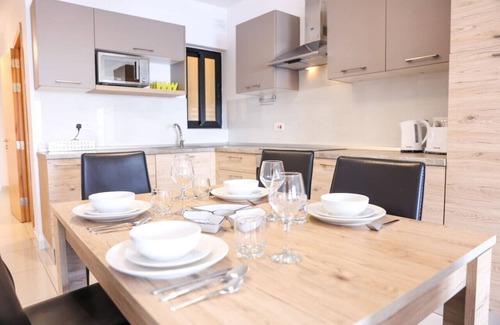 Għadira Apartment | Spacious Mellieha 2BR home with Stunning Sea Views