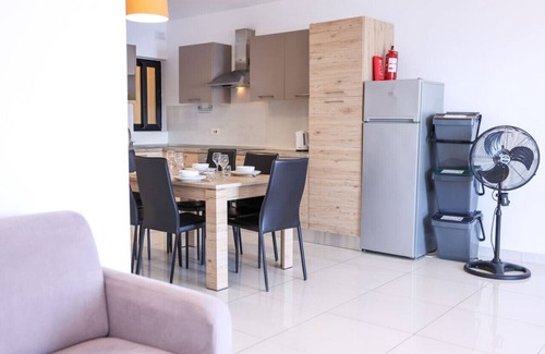 Għadira Apartment | Spacious Mellieha 2BR home with Stunning Sea Views