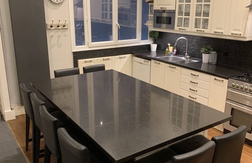 17th Arrondissement Apartment | Spacious Parisian Apartment Steps from Arc De Triomphe