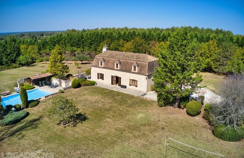 Capdrot House | Spacious property in wooded grounds - not overlooked Monpazier - Private swimming pool