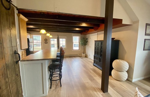 Endion Apartment | Spacious, renovated barn apartment within walking distance to Lake Superior.