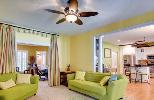 Smithfield House | Spacious Smithfield Home w/ Screened Porch & Yard!