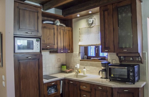Arachova Condo | Spacious stone built home with spectacular mountain views