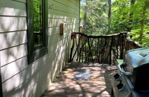 Gleason Cabin | Spacious Tree House w/River & Trail Access
