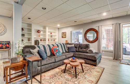 Lawrenceville Apartment | Spacious Yard and BBQ Chic Escape in Lawrenceville!