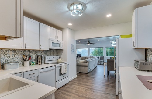 Fort Lewis House | Spanaway Lakefront House: Dock, Fire Pit