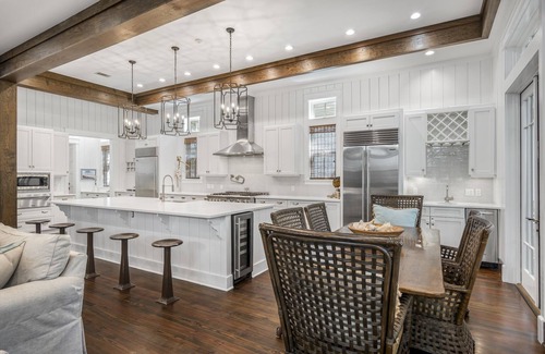 Gulf District House | SPECIAL 10%OFF 10/18-11/21 82Watercolor Blvd 5800sq.ft. 7bed/7.5B Location!