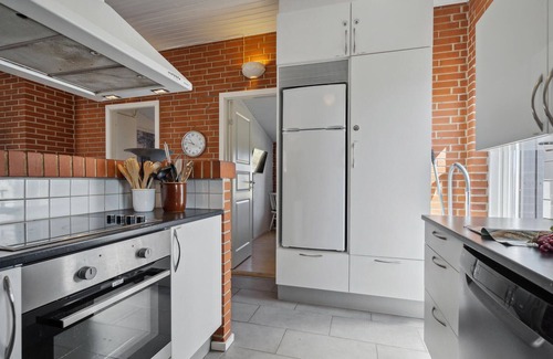 Bjerregard Strand House | Spend an enjoyable vacation in this comfortable cottage near the sea.