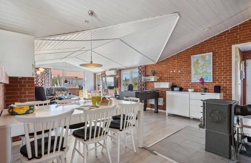 Bjerregard Strand House | Spend an enjoyable vacation in this comfortable cottage near the sea.