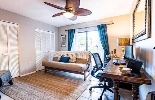Indian Beach Sapphire Shores Apartment | Spiritual Oasis! The perfect location for those who have a flair for the healing arts and an eclectic, creative style and sensibility.