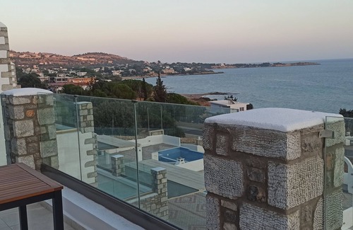 Prassonissi Villa | Splendid stone built villa for up to 8 people with private pool