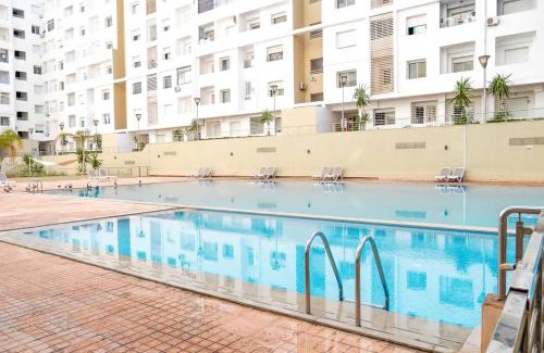 Cite Al Mohammadi Apartment | Splendide Appartement avec Piscine à Agadir