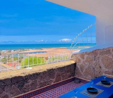 Oualidia Apartment | Spot vue sur mer Uniquement les familles