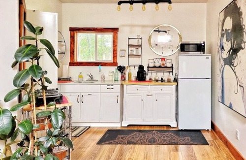 East Hill Condo | Spring is Here! 6ft Tub. Private Deck Bird Sanctuary. Pet Friendly.