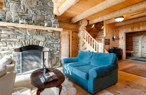 Hartland Four Corners House | Spruce Moose | Log Manor on 65 private acres