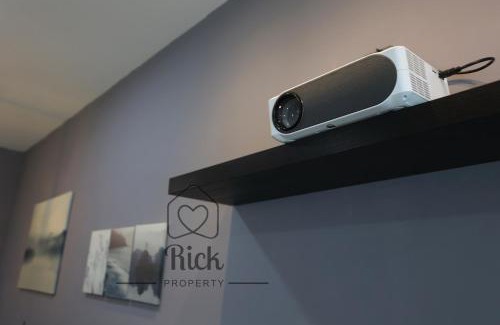 Subang Jaya Apartment | SS15 Courtyard Subang Jaya Sunway Modern Studio Projector Home cinema 120 Inch TV box #10