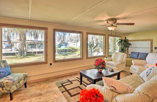 Crescent City House | St Johns River Canal Home with Grill!