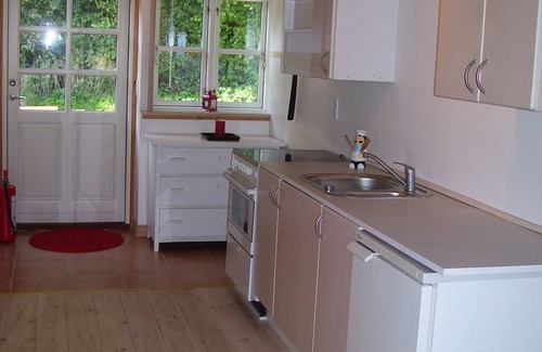 Vejstrup Cottage | Stay idyllically at the old watermill and lake.