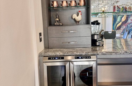 Uptown Design District Condo | Stay in Style: Chic & Spacious Clothing Optional Palm Springs Condo!