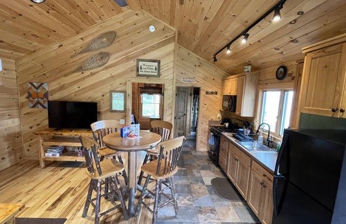 East Burke Cabin | Stay on Kingdom Trails in a one bedroom cabin!