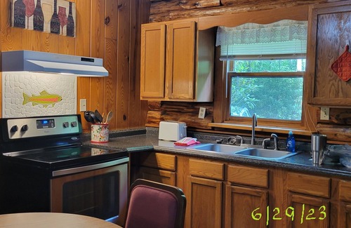 Elkins Cabin | Stay WATERFRONT ! Stay CHEAT RIVER LODGE