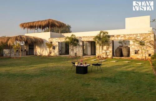 Rajawas Villa | StayVista at Casa V2 with Pool, WiFi, AC