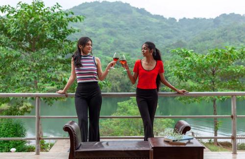 Kurvande Villa | StayVista's Shivom Villa 6 - A Serene Escape with Views of the Valley and Lake