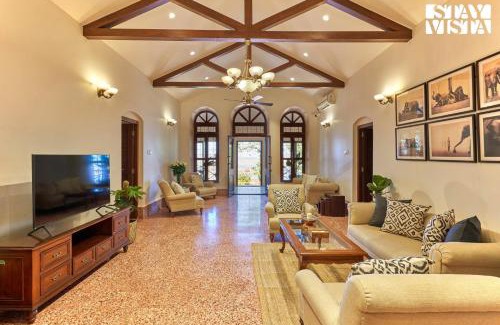 Bhim Nagar Villa | StayVista's Villa Terra - Valley & Lake-View Villa with Spacious Lawn & Indoor Activities